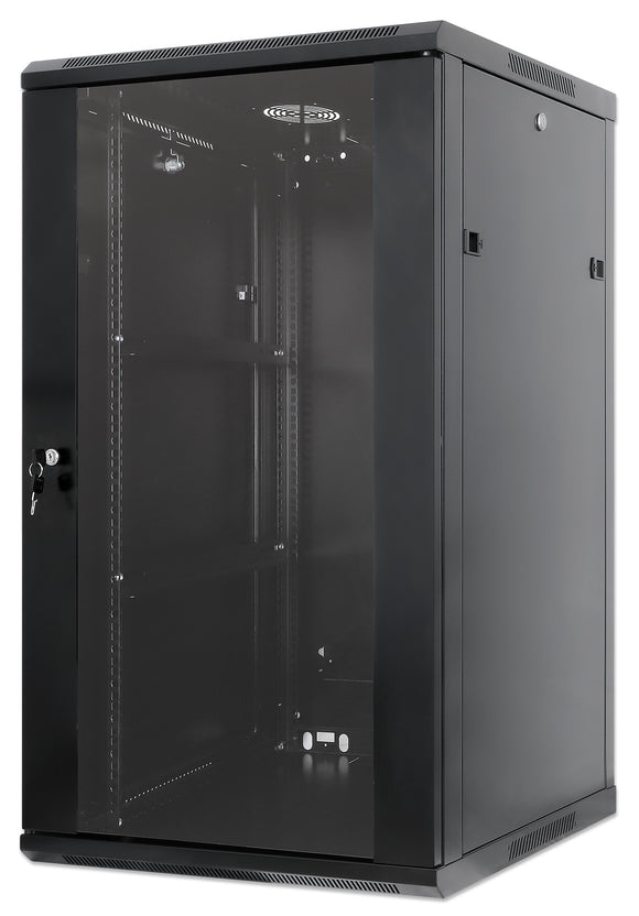 19 in. Wallmount 20U 600*600 Steel Black Image 1