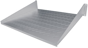 19in. 2U CANTILEVER SHELF, FRONT SCREW FIXING d=400mm Image 1
