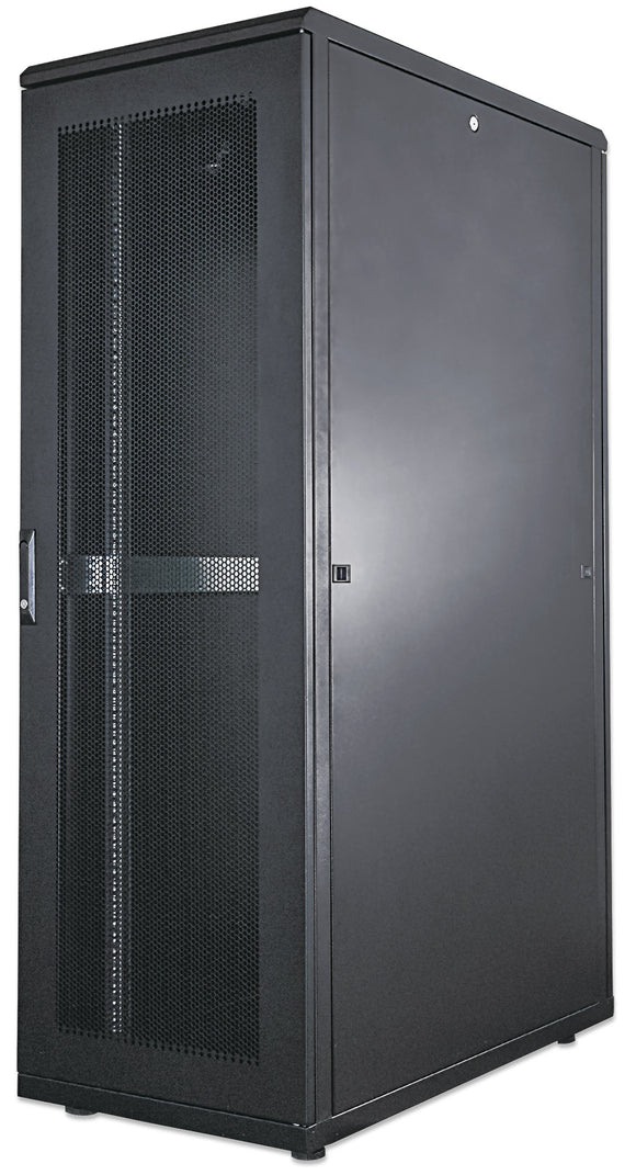 36U 600x1000mm 19in. SILVER SERIES SERVER CABINET Assembled Image 1