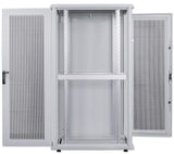 26U 600x1000mm 19in. SILVER SERIES SERVER CABINET Assembled Image 6