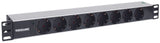 Multipresa Elettrica da Rack 19" 1U a 8 posti con presa tedesca Image 3