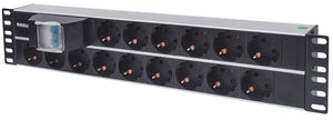 Multipresa Elettrica da Rack 19" 2U a 15 posti con presa tedesca Image 1