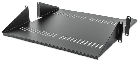 Mensola doppia per rack 19