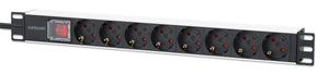 Multipresa (PDU) 19" rack 1U con 8 uscite  Image 1