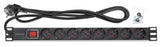 Multipresa (PDU) 19" rack 1U con 8 uscite  Image 6
