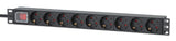 Multipresa (PDU) 19" rack 1U con 9 uscite  Image 1
