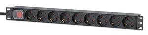 Multipresa (PDU) 19" rack 1U con 9 uscite  Image 1