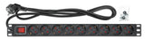 Multipresa (PDU) 19" rack 1U con 9 uscite  Image 6