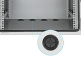 Armadio a muro industriale 19" IP 55 con ventole integrate, 9U Image 8