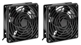  Unità di ventilazione a 2 ventole per armadi a parete da 19" Image 2