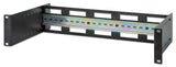 Kit guida DIN regolabile per montaggio su rack da 19", 2U Image 1