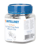 Clip di montaggio a rack tool-free 1U, confezione da 12pz  Packaging Image 2