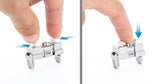 Clip di montaggio a rack tool-free 1U, confezione da 12pz  Image 6