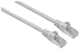 Cat6 Network Patch Cable, SSTP, PIMF, Gray, 5.00 m Image 3
