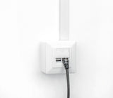 Presa da parete RJ45 Cat6 10Gschermata 2 porte Image 9