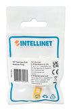 Plug Modulare RJ45 Cat5/6 Tooless Intellinet Packaging Image 2