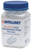 Connettore modulare Pro Line Cat.5E RJ45 Set da 100pz Packaging Image 2