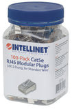 Confezione da 100 plug modulari RJ45 Cat.5e Packaging Image 2