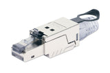 Plug modulare RJ45 Cat6a 10G Schermato Toolless con anello di sgancio a trazione  Image 1