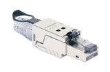 Plug modulare RJ45 Cat6a 10G Schermato Toolless con anello di sgancio a trazione  Image 2