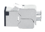 Keystone Jack Cat6A 10G Schermato Toolless Slim, nero  Image 5