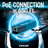 Repeater Gigabit ad alta potenza PoE+ Extender Image 9