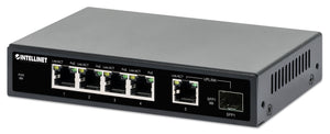 Ethernet Switch Gigabit PoE+ 5 porte con porta SFP Image 1